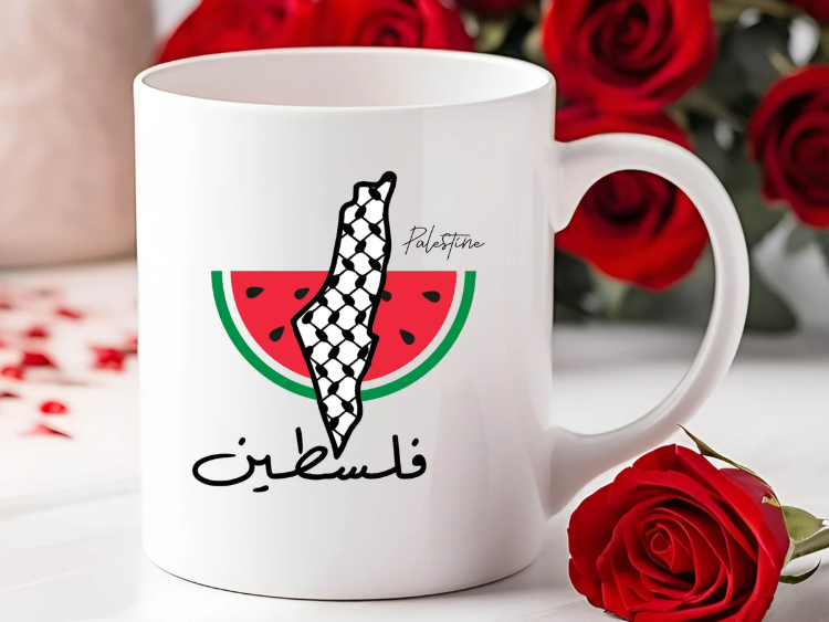 🍉🗺️ Palestine Identity Mug