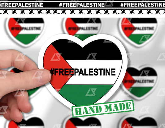 FLAG OF FREEDOM -HANDMADE STICKER