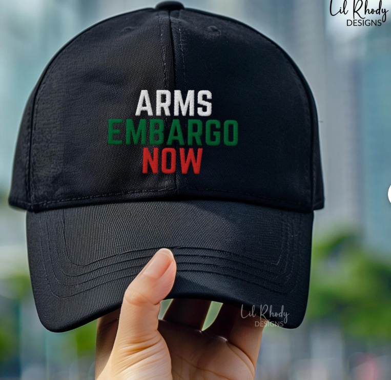 🧢 ARMS EMBARGO NOW Cap