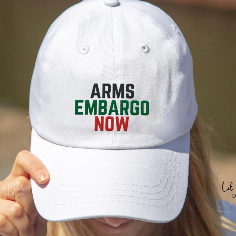 🧢 ARMS EMBARGO NOW Cap